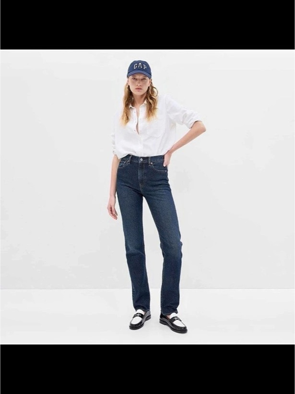 GAP '90s Straight High Rise Jeans